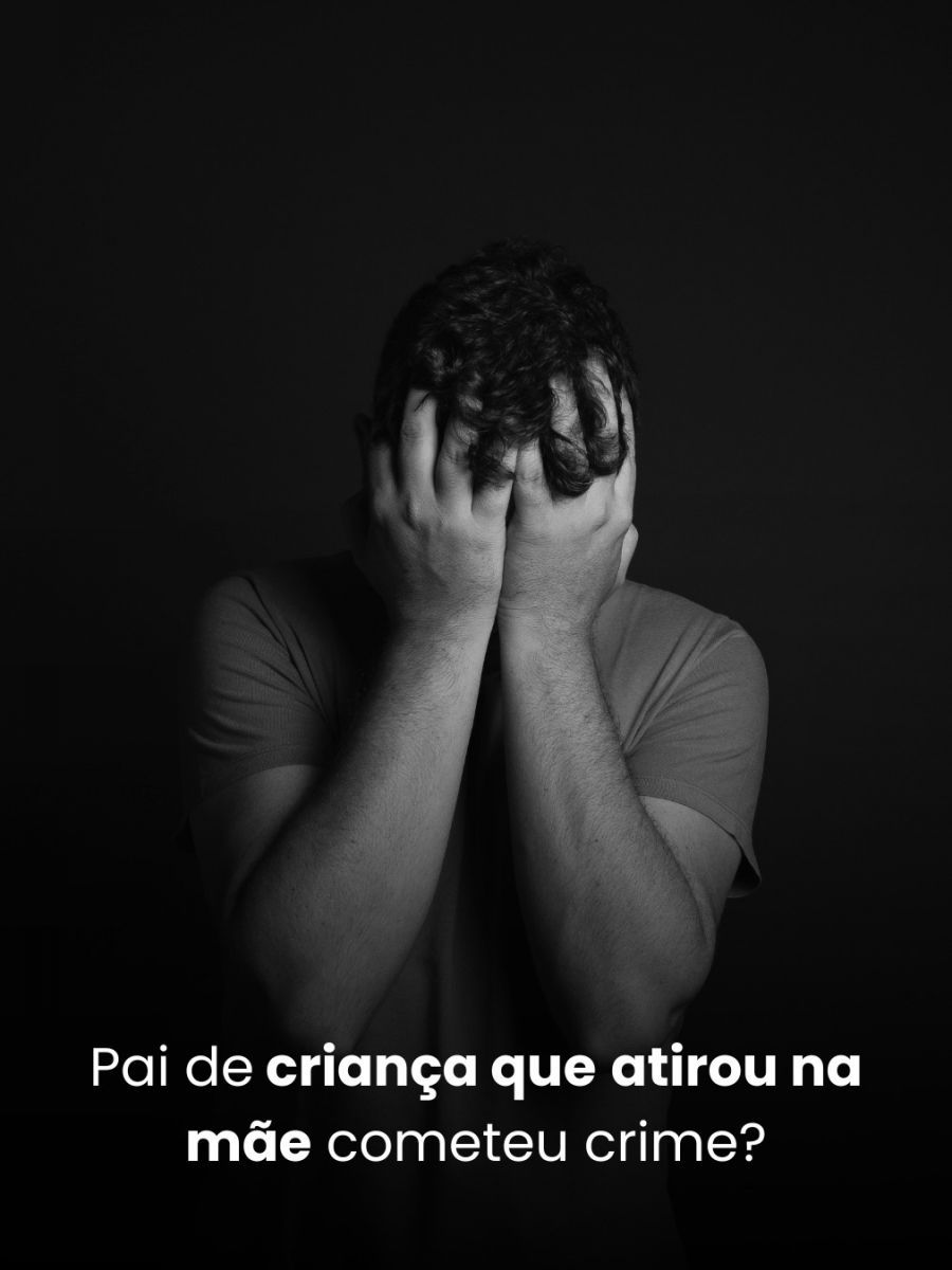 Pai de criança que atirou na mãe cometeu crime?