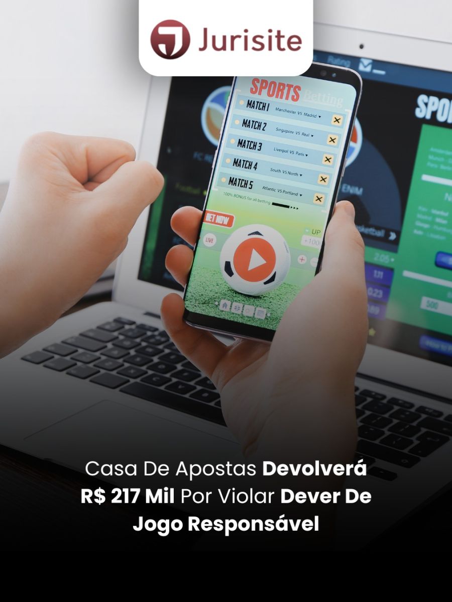 Casa De Apostas Devolverá R$ 217 Mil Por Violar Dever De Jogo Responsável