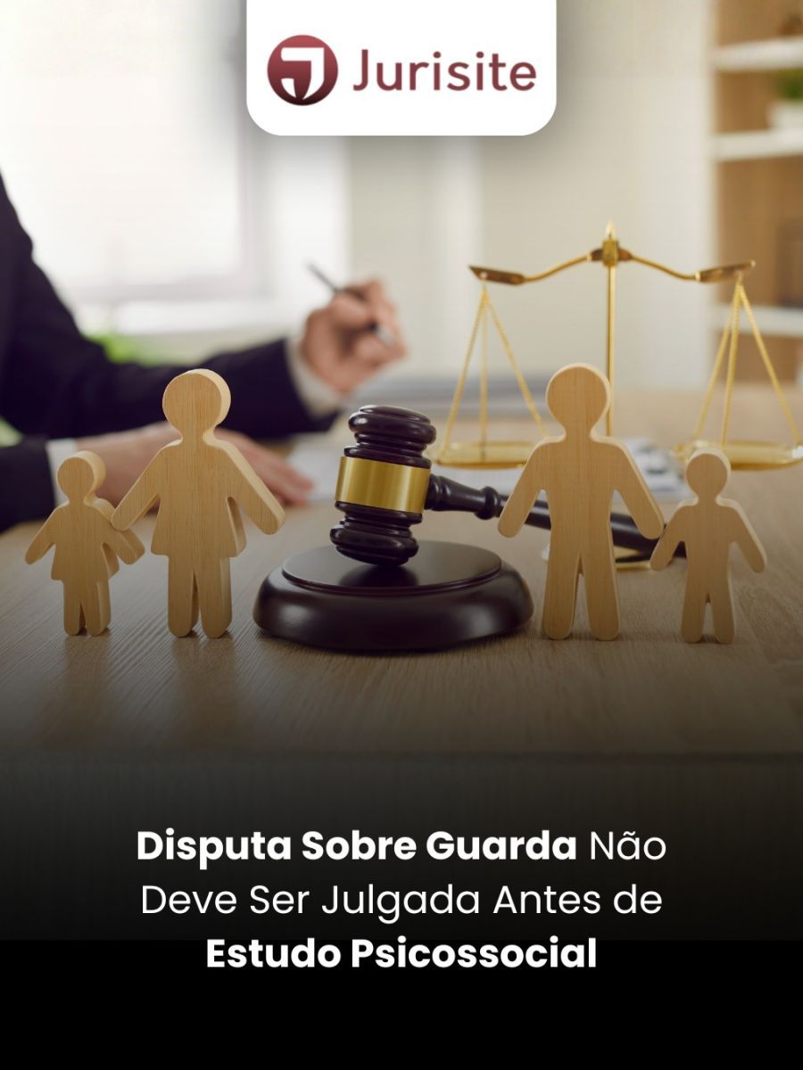 Disputa Sobre Guarda Não Deve Ser Julgada Antes de Estudo Psicossocial