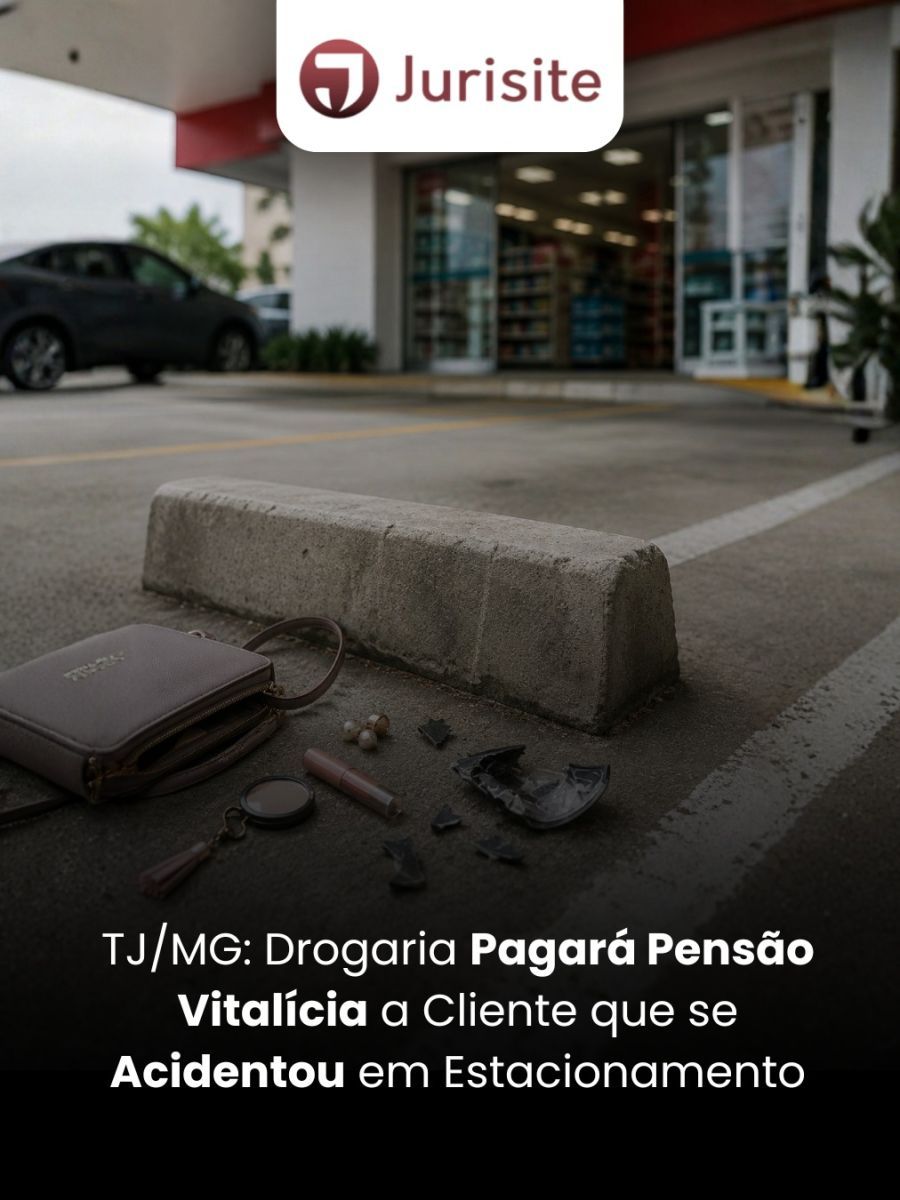 TJ/MG: Drogaria Pagará Pensão Vitalícia a Cliente que se Acidentou em Estacionamento
